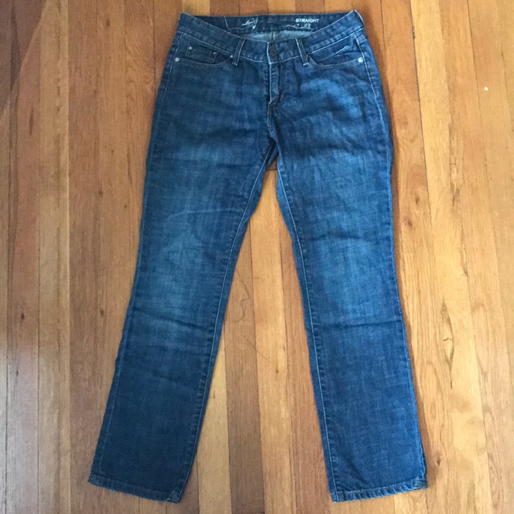 Levi's straight leg jeans